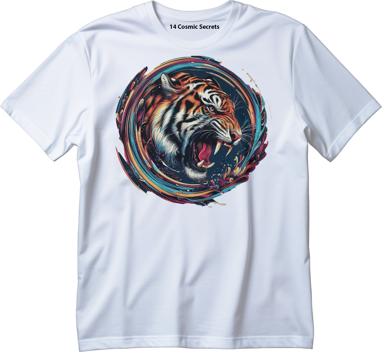 Bengal Stripes Supreme Tee Graphic Printed T-Shirt  Cotton T-Shirt Magnificence of India T-Shirt