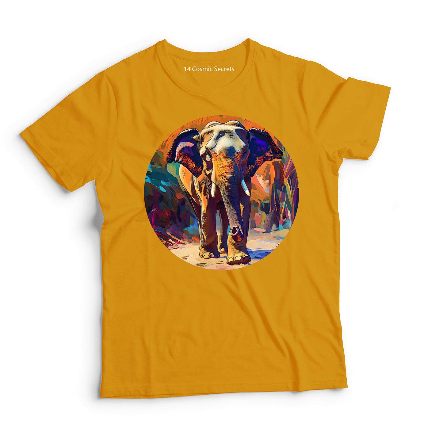 Elephant T-Shirt for Kids Cotton Enduring Strength