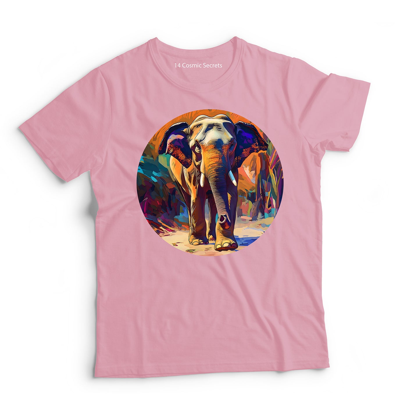 Elephant T-Shirt for Kids Cotton Enduring Strength