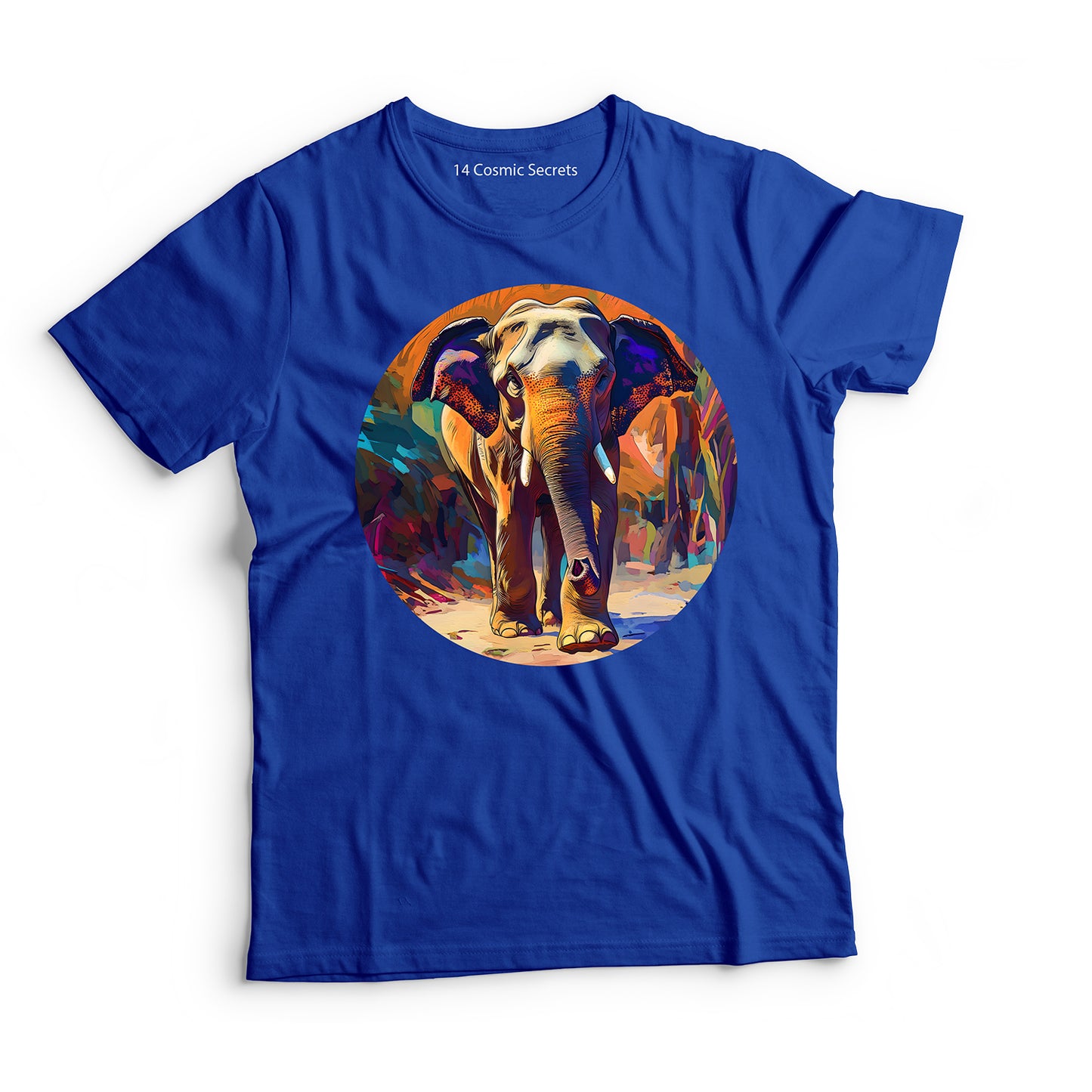 Elephant T-Shirt for Kids Cotton Enduring Strength