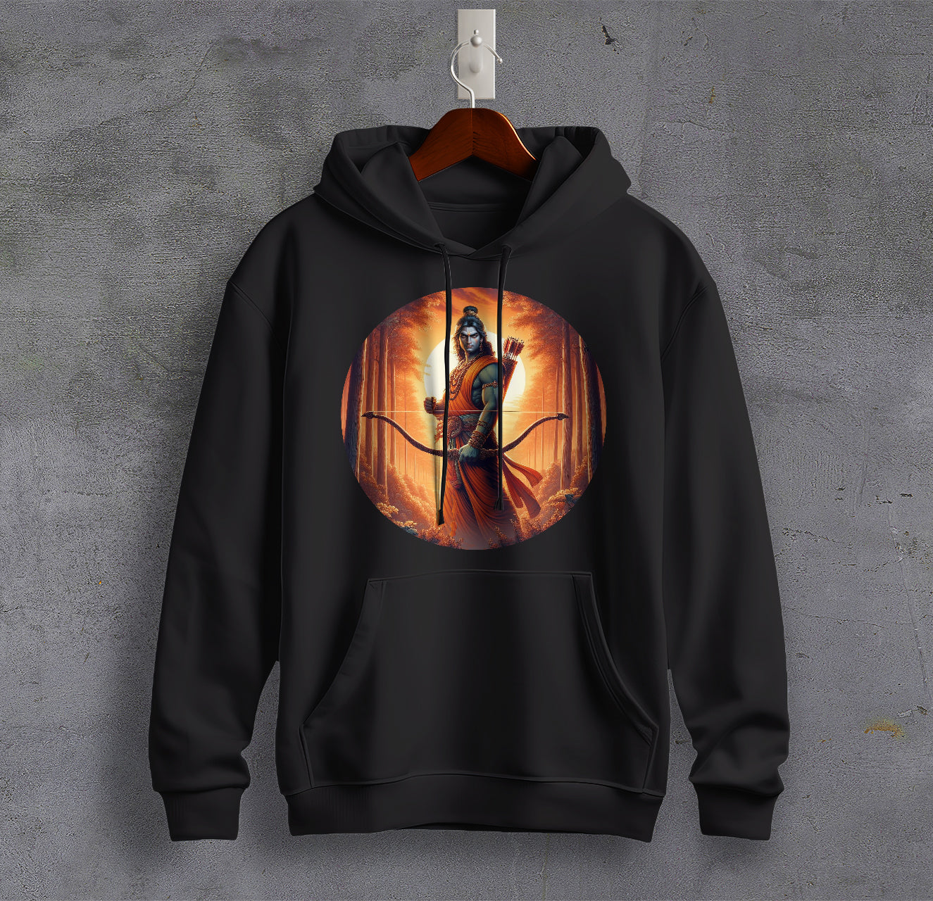 Rama The Epic Hero Graphic Printed Sweatshirt for Men Cotton Sweatshir 14 Cosmic Secrets
