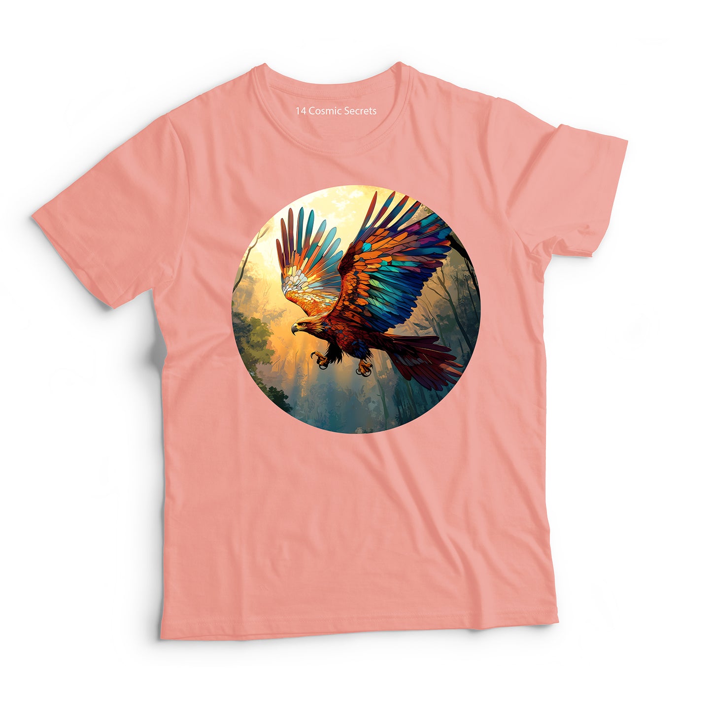 Eagle T-Shirt for Women Cotton Bold Golden