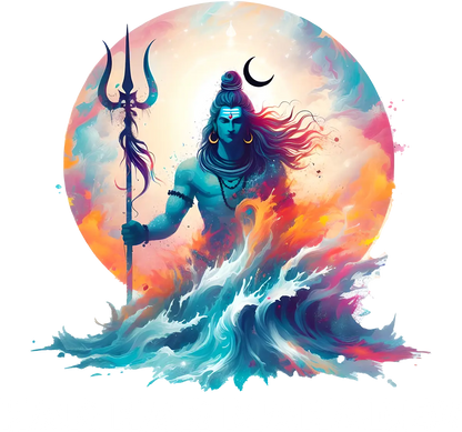 Shiva T-Shirt Glory of Mahadev Graphic Cotton T-Shirt for Men 🔱🔱🔱