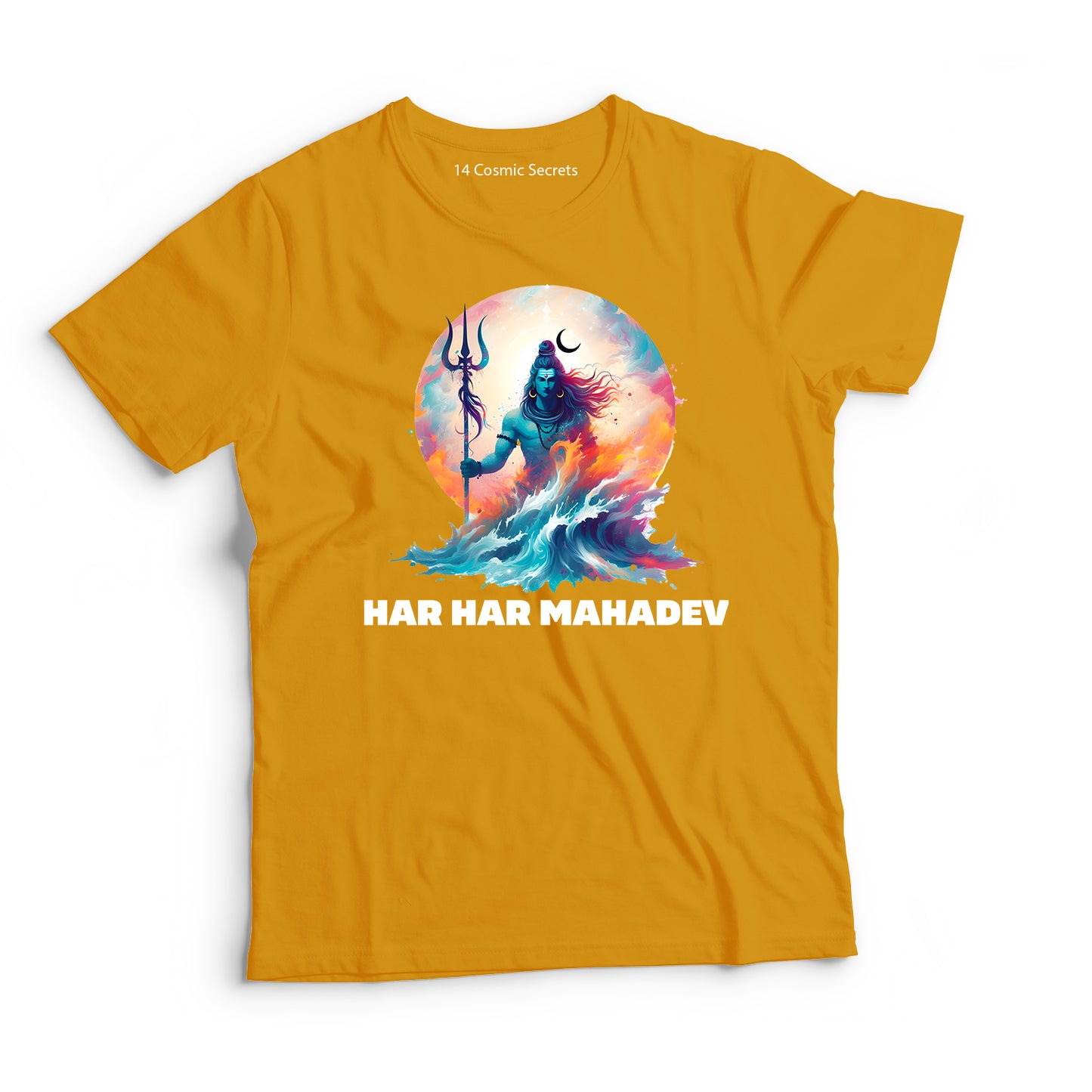 Glory of Mahadev Shirt Graphic Printed T-Shirt for Men Cotton T-Shirt Trinity Collection T-Shirt 🔱🔱🔱