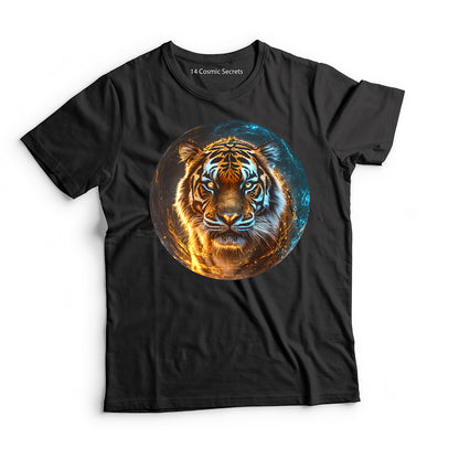 Tiger T-Shirt for Kids Cotton Fierce Striped