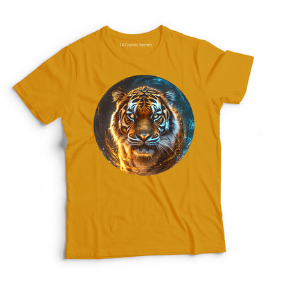 Tiger T-Shirt for Kids Cotton Fierce Striped