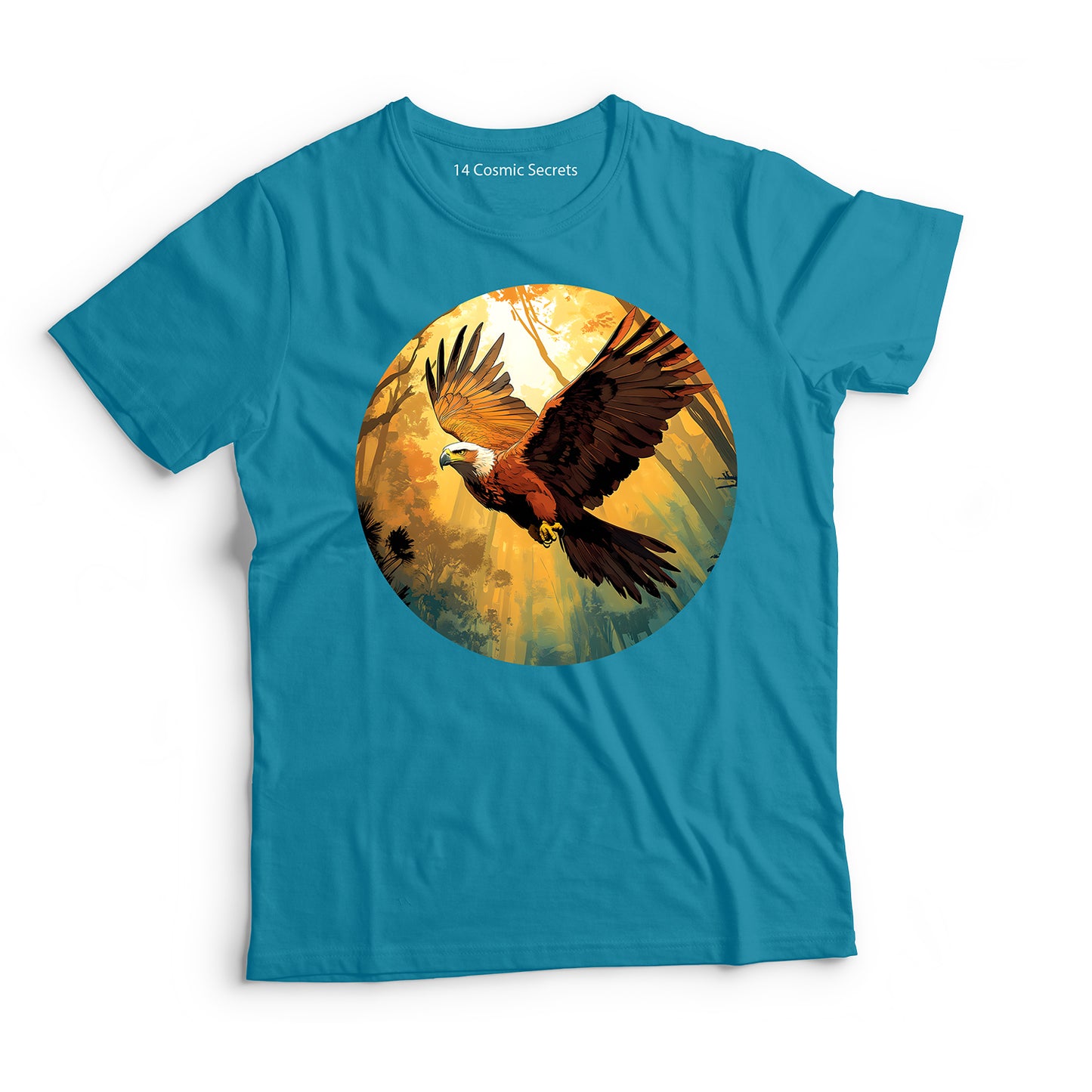 Eagle T-Shirt for Kids Cotton Bold Vision