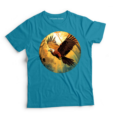 Eagle T-Shirt for Kids Cotton Bold Vision