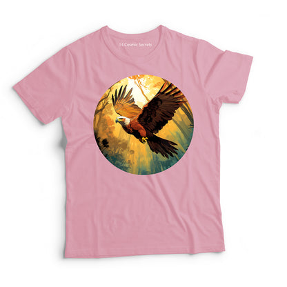 Eagle T-Shirt for Kids Cotton Bold Vision