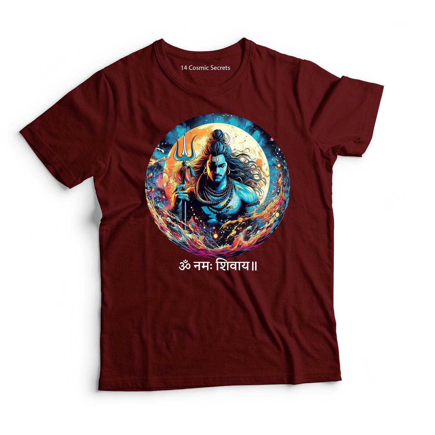 Om Namah Shivaya Mantra Shirt Graphic Printed T-Shirt for Men Cotton T-Shirt Trinity Collection T-Shirt 🔱🔱🔱