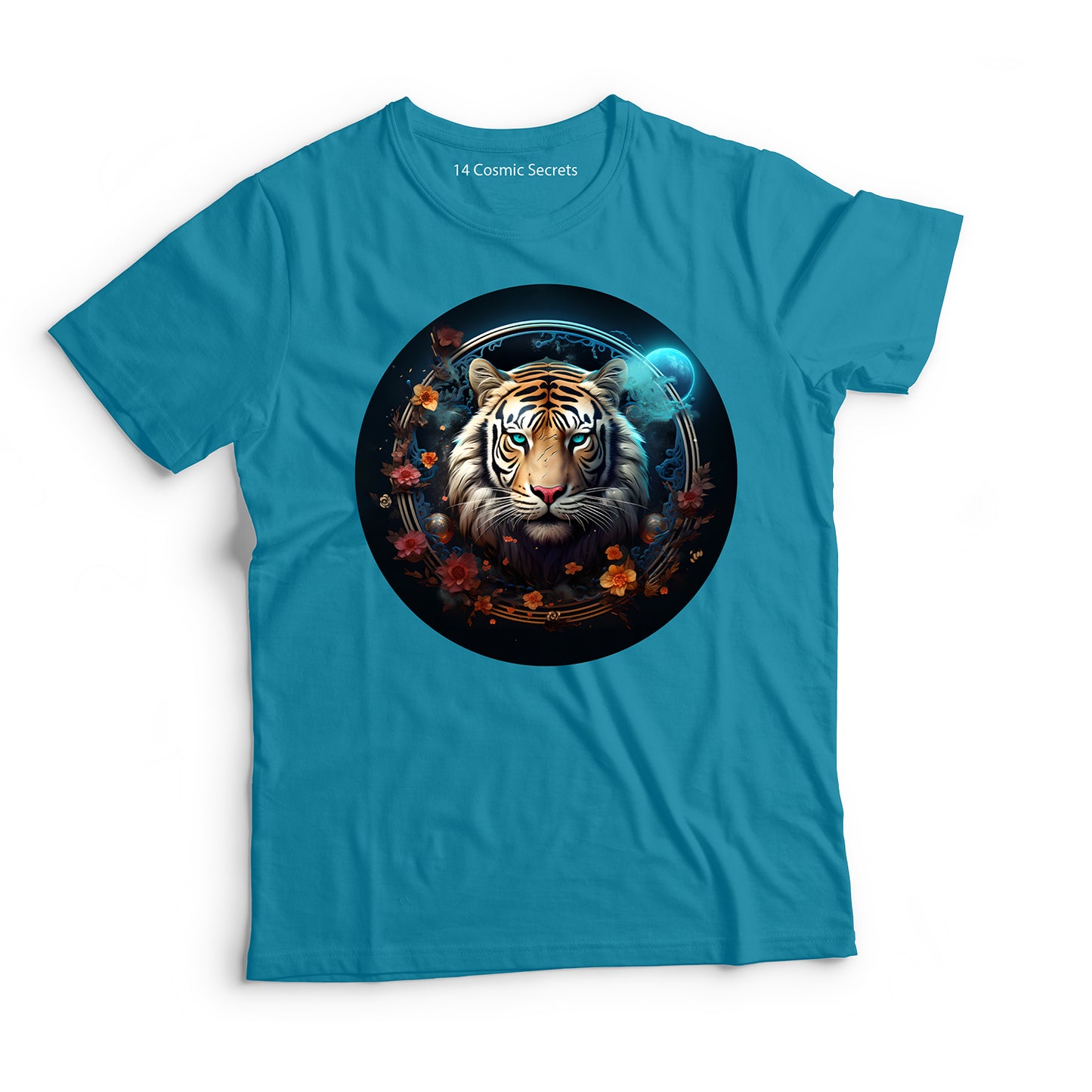 Tiger T-Shirt for Kids Cotton Bold Alpha