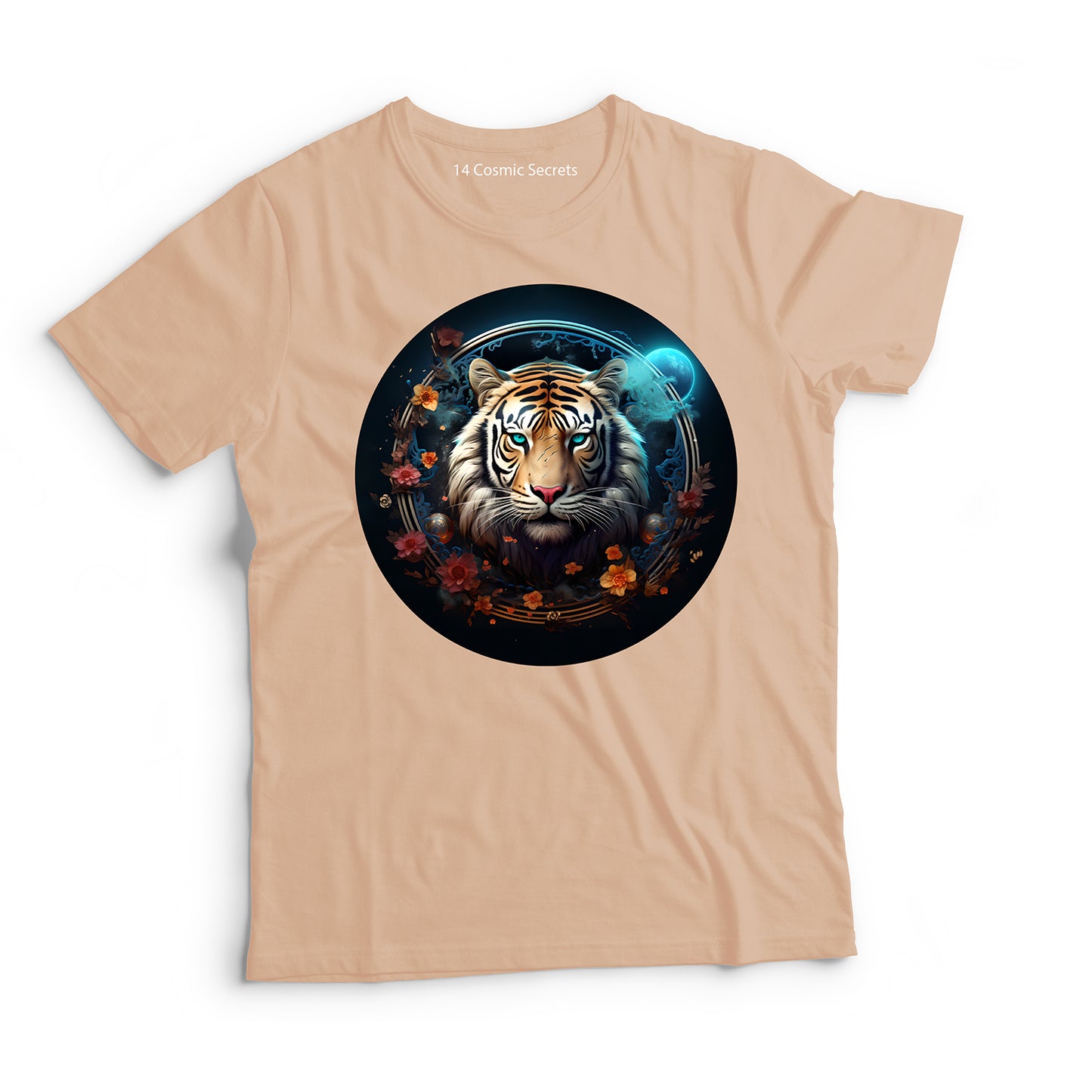 Tiger T-Shirt for Men Cotton Bold Alpha