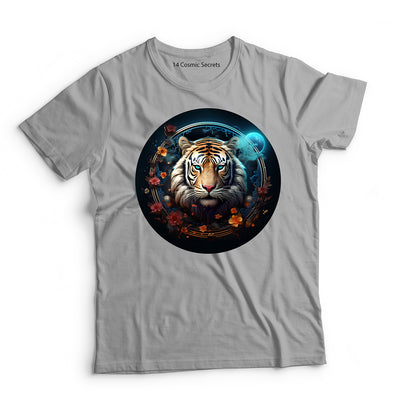 Tiger T-Shirt for Kids Cotton Bold Alpha