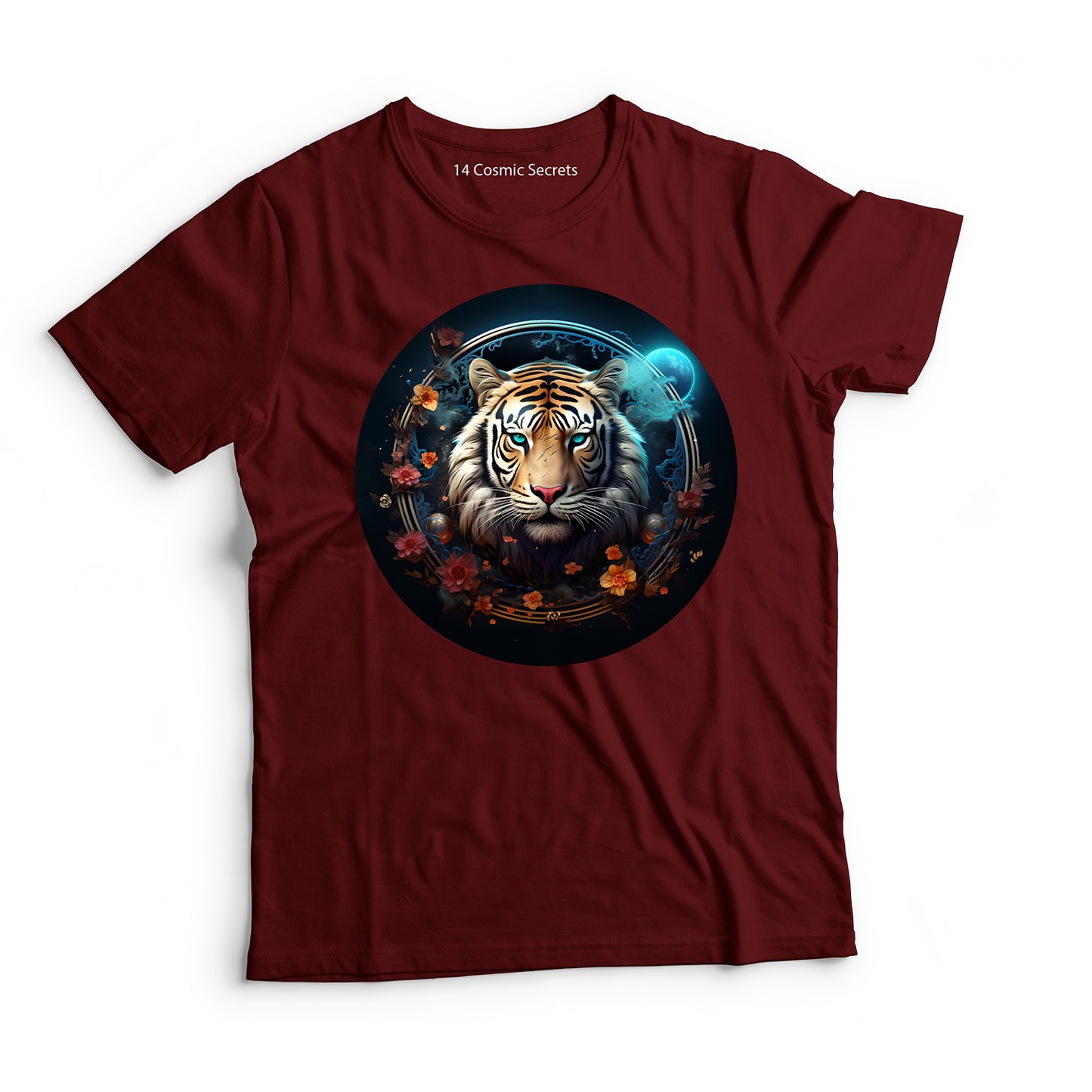 Tiger T-Shirt for Kids Cotton Bold Alpha