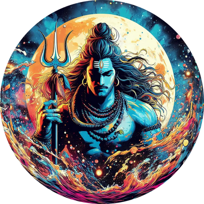 Shiva T-Shirt Om Namah Shivaya Mantra Graphic Cotton T-Shirt for Men 🔱🔱🔱