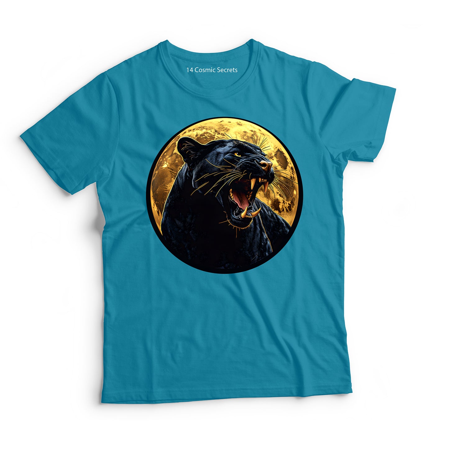 Regal Spirit Black Panther T-Shirt for Men Cotton