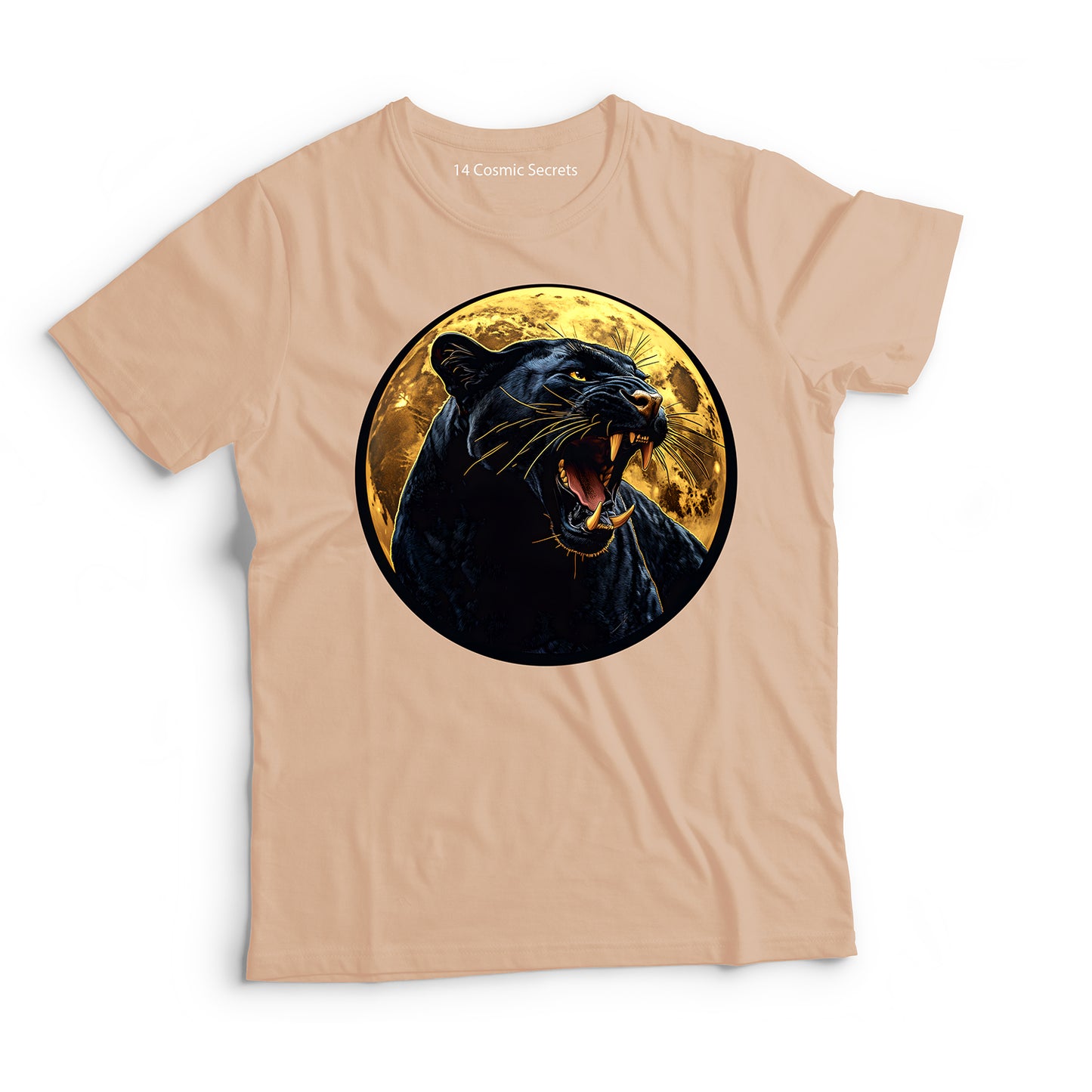 Regal Spirit Black Panther T-Shirt for Men Cotton