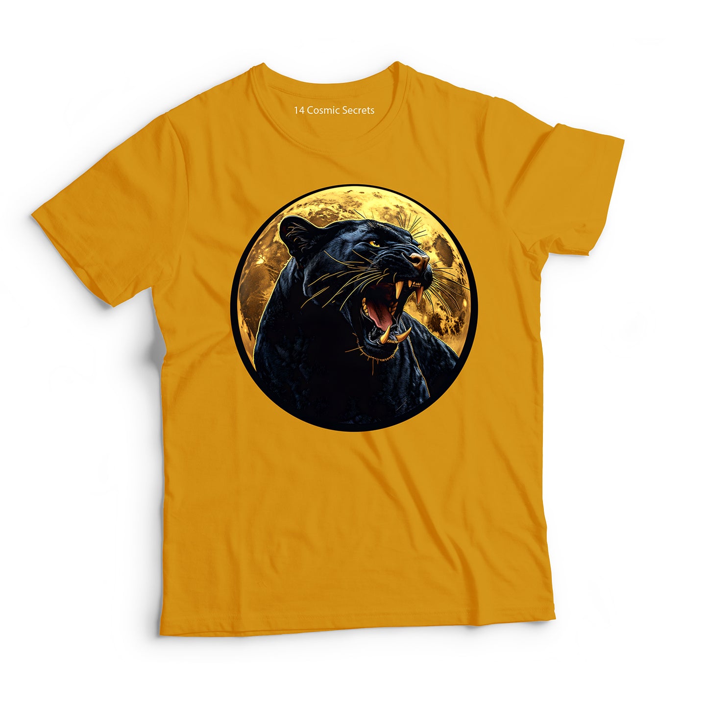 Regal Spirit Black Panther T-Shirt for Men Cotton