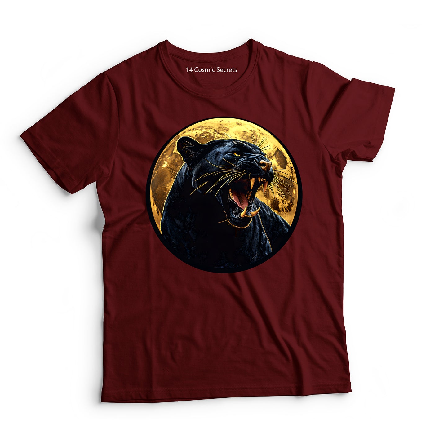 Regal Spirit Black Panther T-Shirt for Men Cotton