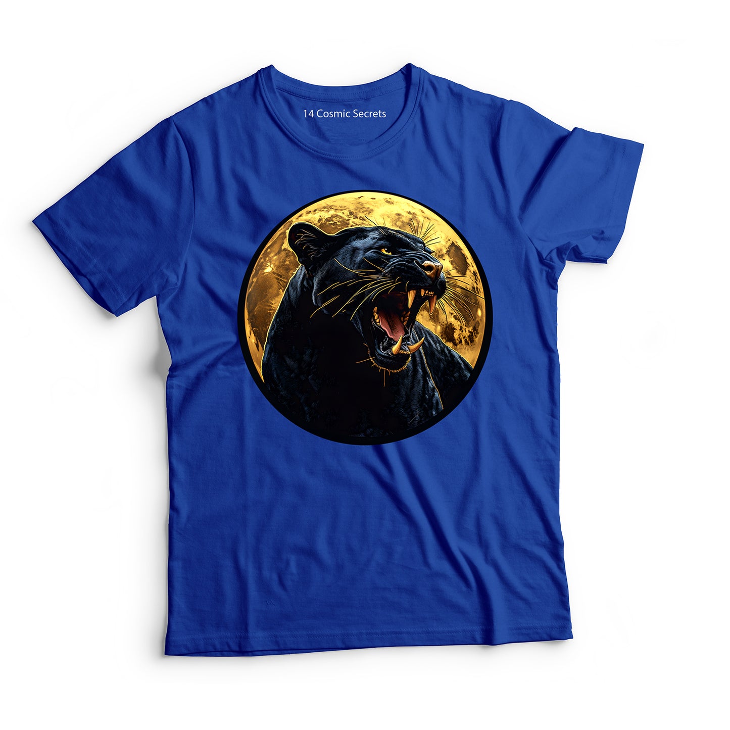 Regal Spirit Black Panther T-Shirt for Men Cotton