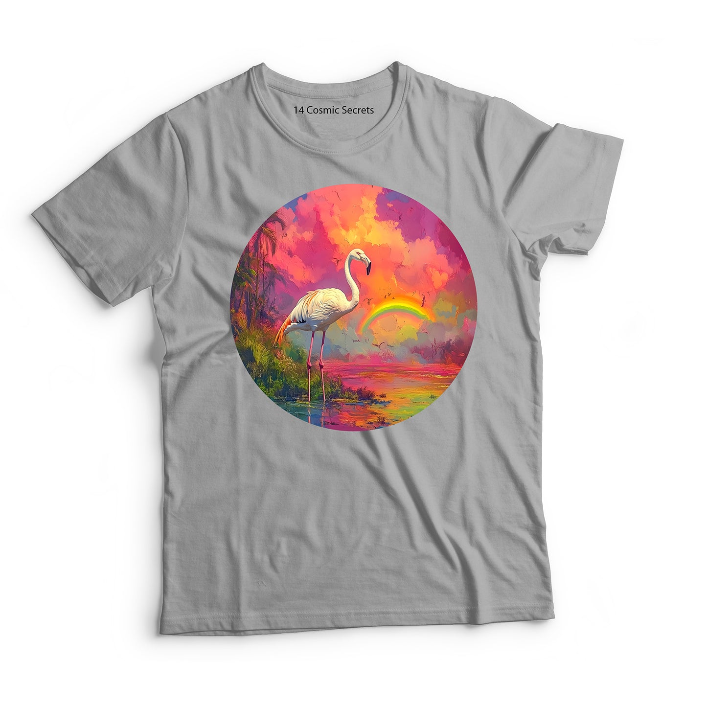 Flamingo T-Shirt for Kids Cotton Proud Tropical