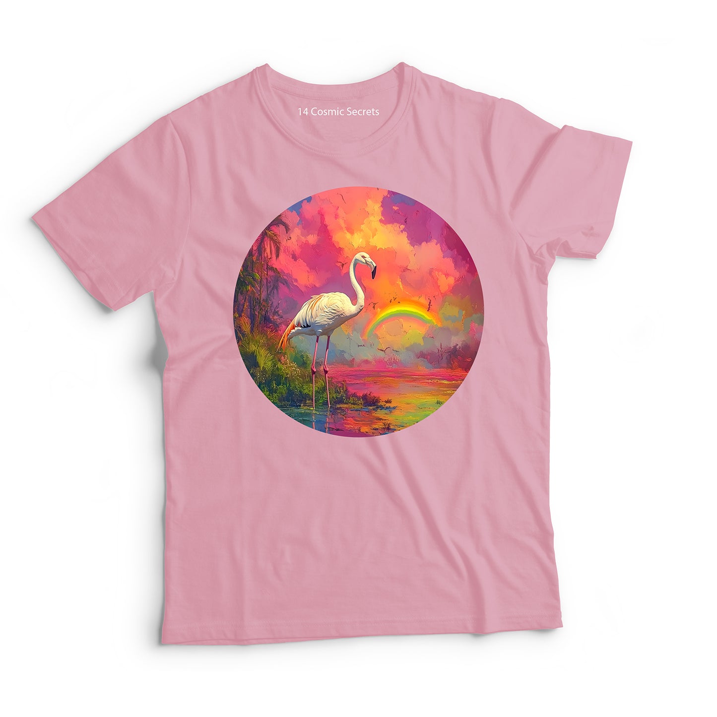 Flamingo T-Shirt for Kids Cotton Proud Tropical