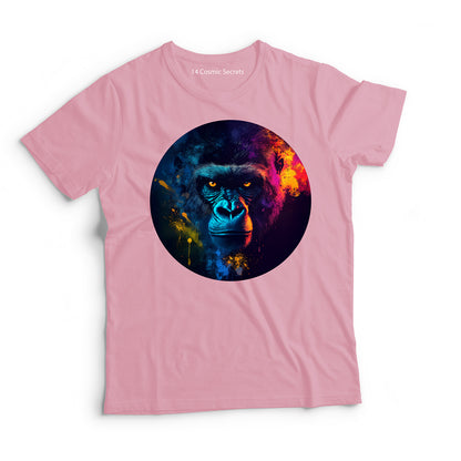 Gorilla T-Shirt for Kids Cotton Fearless Leader