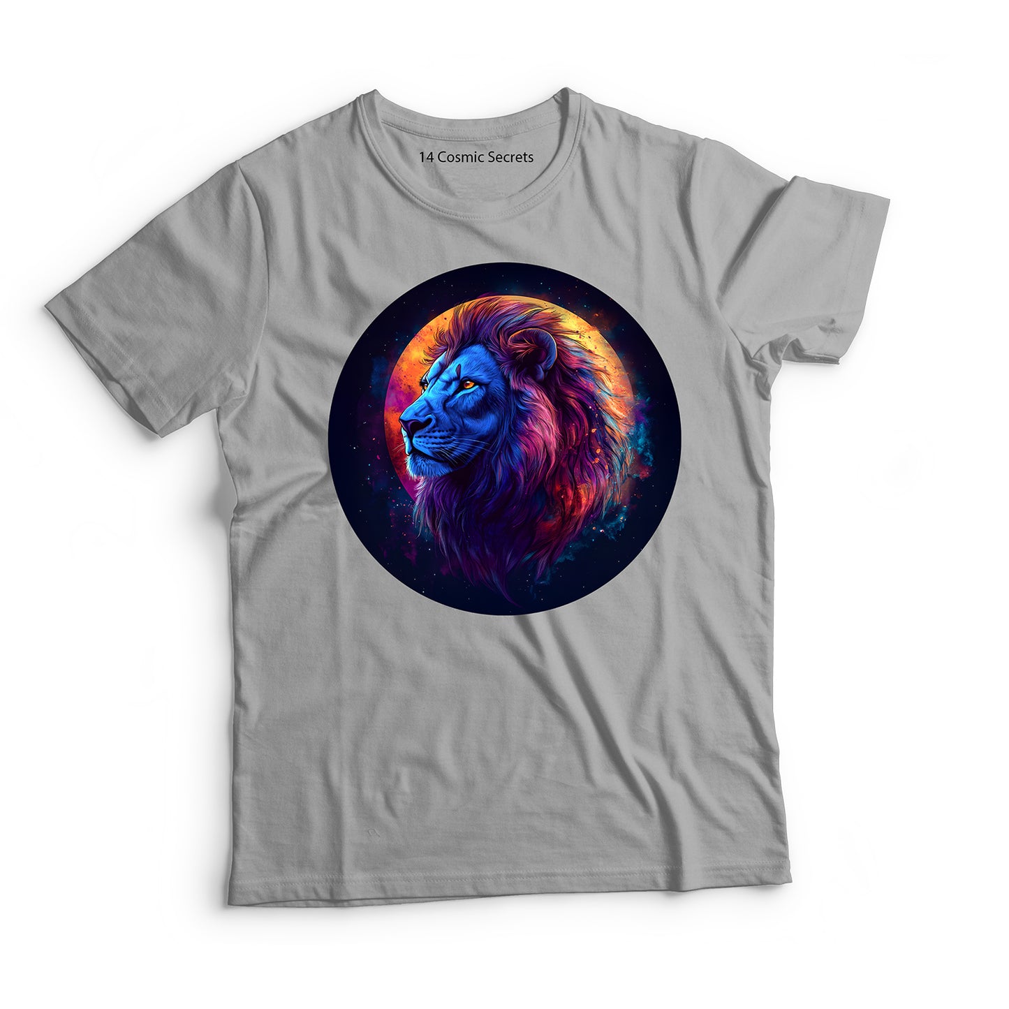 Lion T-Shirt for Men Cotton Noble Spirit