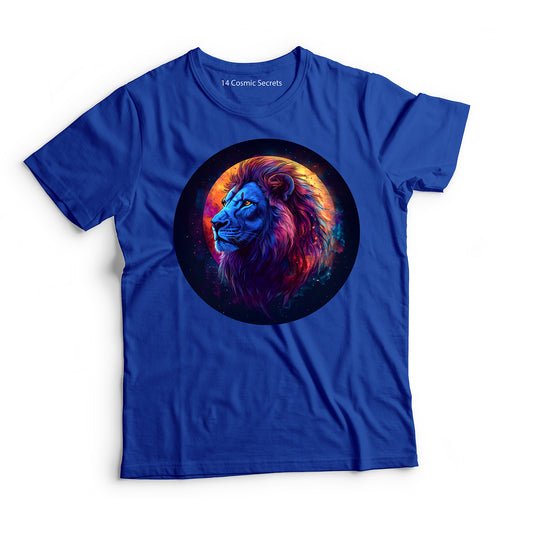 Lion T-Shirt for Women Cotton Noble Spirit