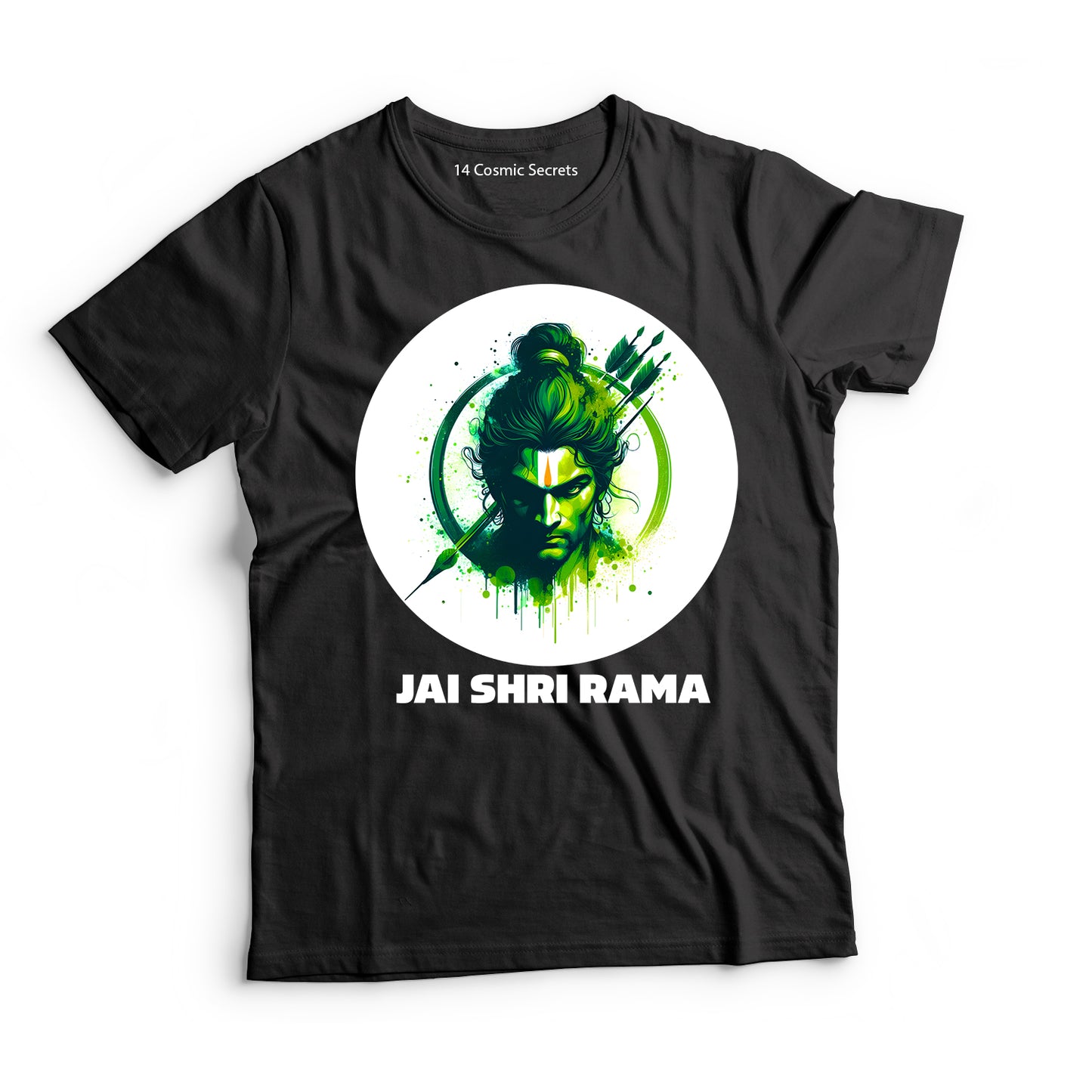 Rama the Conqueror: Demon Slayer Graphic Printed T-Shirt for Men Cotton T-Shirt Original Super Heroes of India T-Shirt