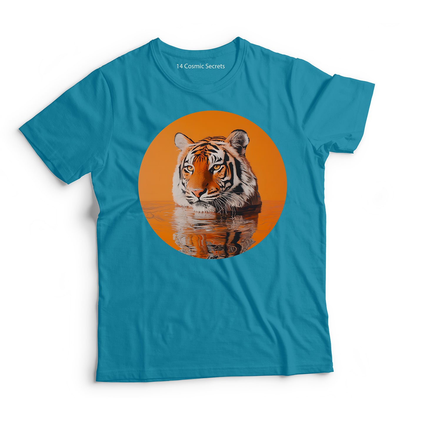 Tiger T-Shirt for Men Cotton Regal Jungle