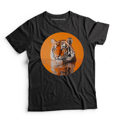 Tiger T-Shirt for Men Cotton Regal Jungle