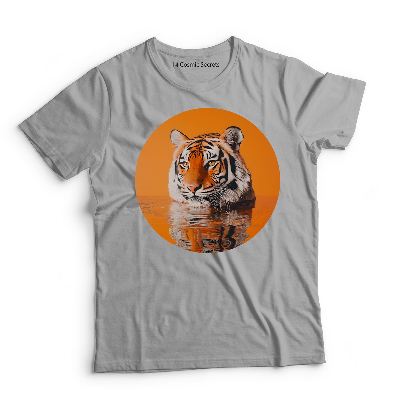 Tiger T-Shirt for Men Cotton Regal Jungle