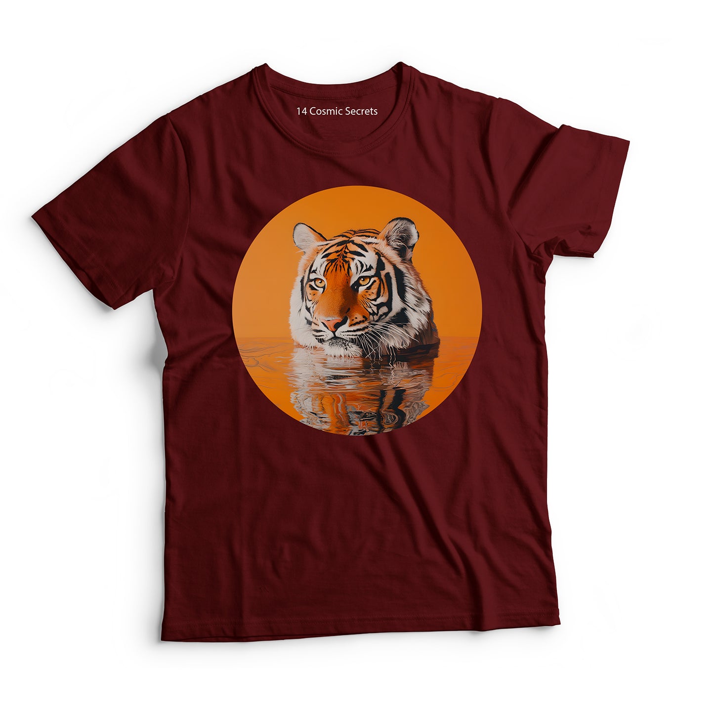 Tiger T-Shirt for Men Cotton Regal Jungle