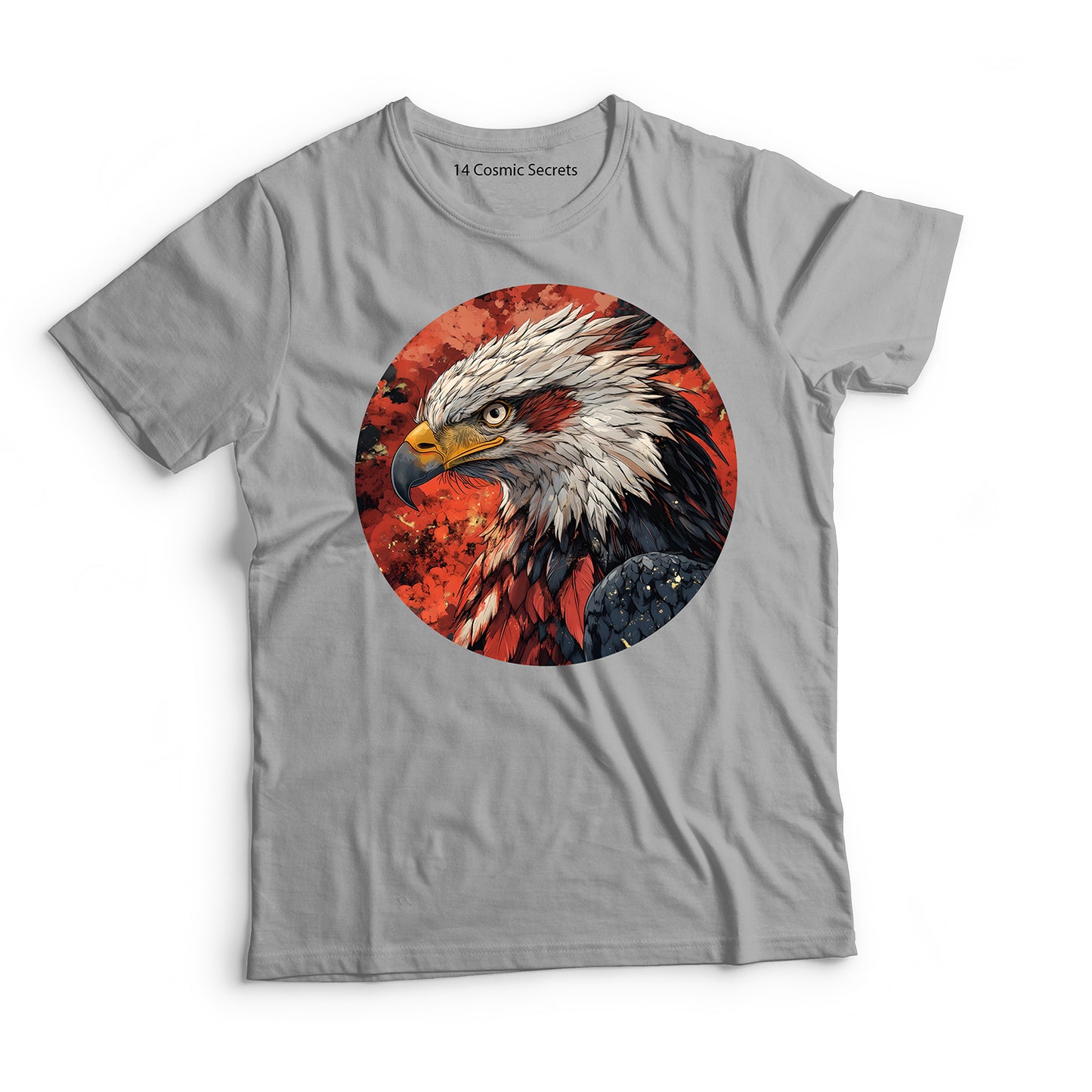 Eagle T-Shirt for Men Cotton Fearless Spirit