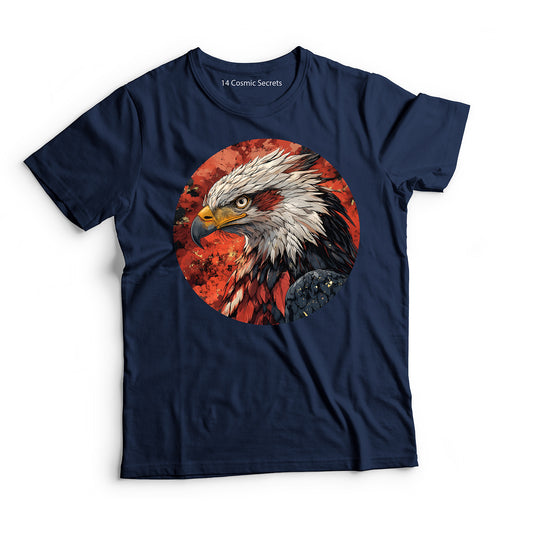 Eagle T-Shirt for Kids Cotton Fearless Spirit