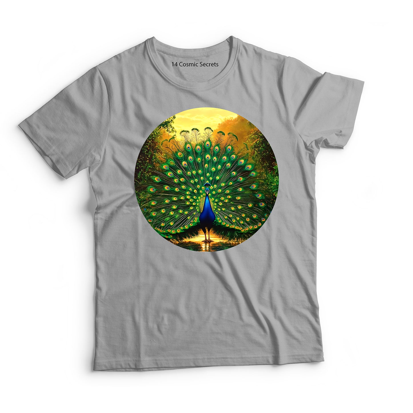 Peacock T-Shirt for Kids Cotton Proud Indian