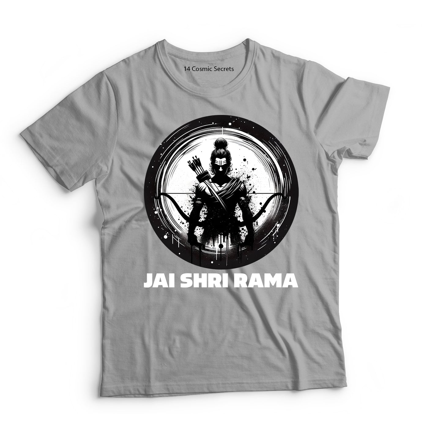 Rama's Might: Unmatched Warrior Graphic Printed T-Shirt for Men Cotton T-Shirt Original Super Heroes of India T-Shirt