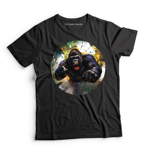 Gorilla T-Shirt for Women Cotton Regal Jungle