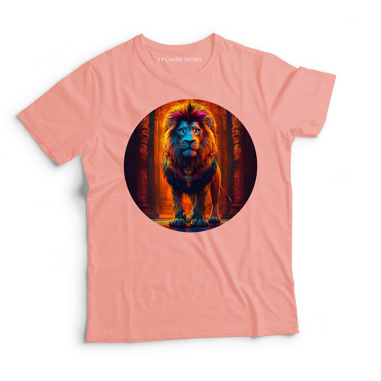 Lion T-Shirt for Women Cotton Regal Jungle