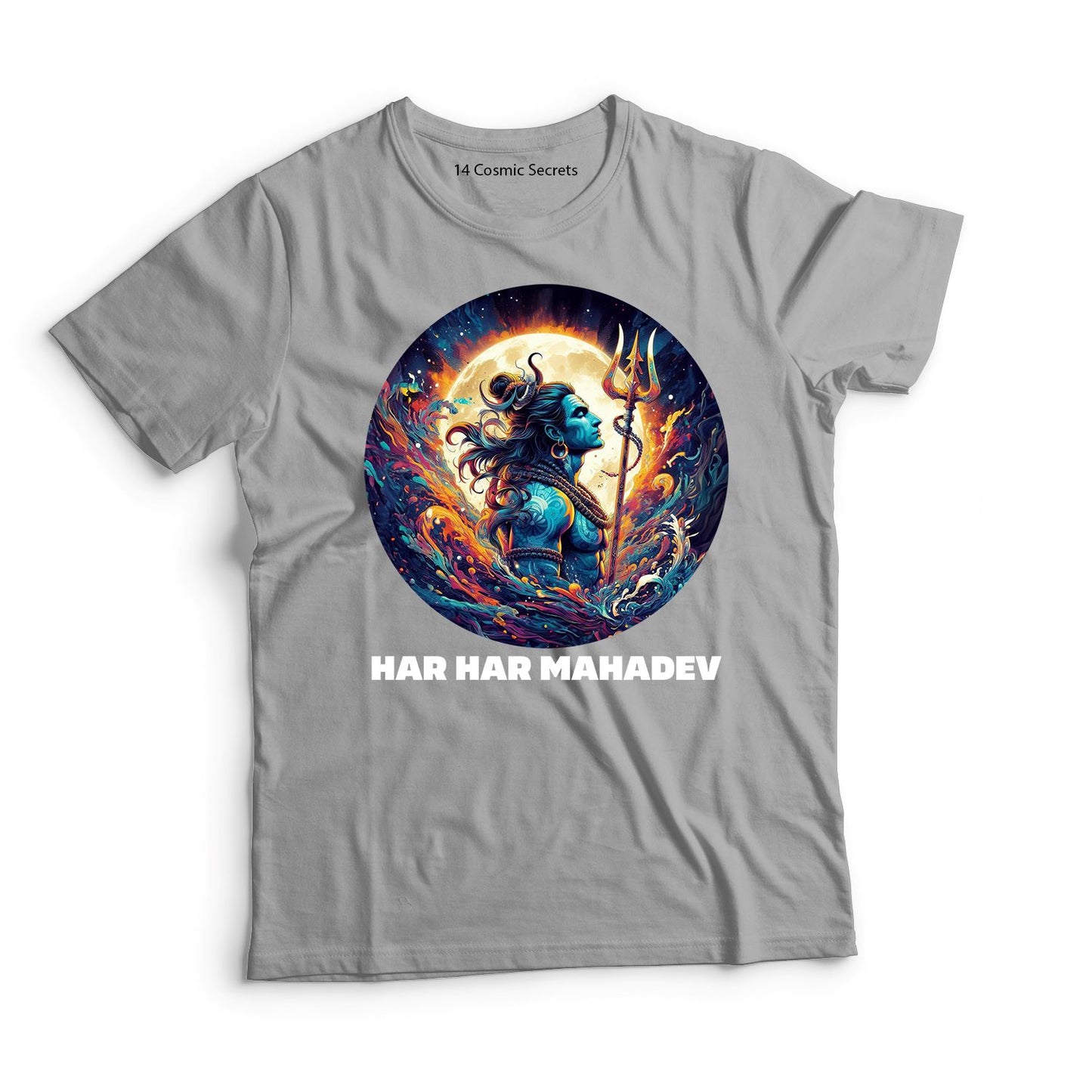 Shiva the Nataraja Tee Graphic Printed T-Shirt for Men Cotton T-Shirt Trinity Collection T-Shirt 🔱🔱🔱