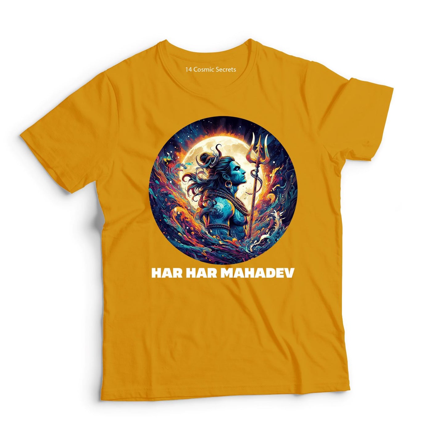 Shiva the Nataraja Tee Graphic Printed T-Shirt for Men Cotton T-Shirt Trinity Collection T-Shirt 🔱🔱🔱