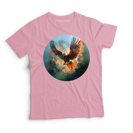 Eagle T-Shirt for Kids Cotton Graceful Horizon