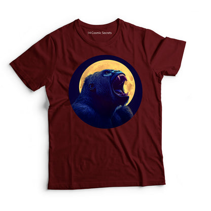 Gorilla T-Shirt for Kids Cotton Mighty Wild