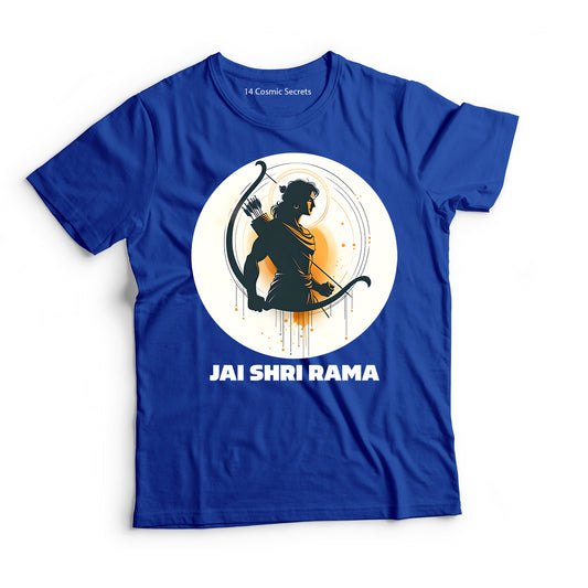 Dharma Defender: Lord Rama Graphic Printed T-Shirt for Men Cotton T-Shirt Original Super Heroes of India T-Shirt
