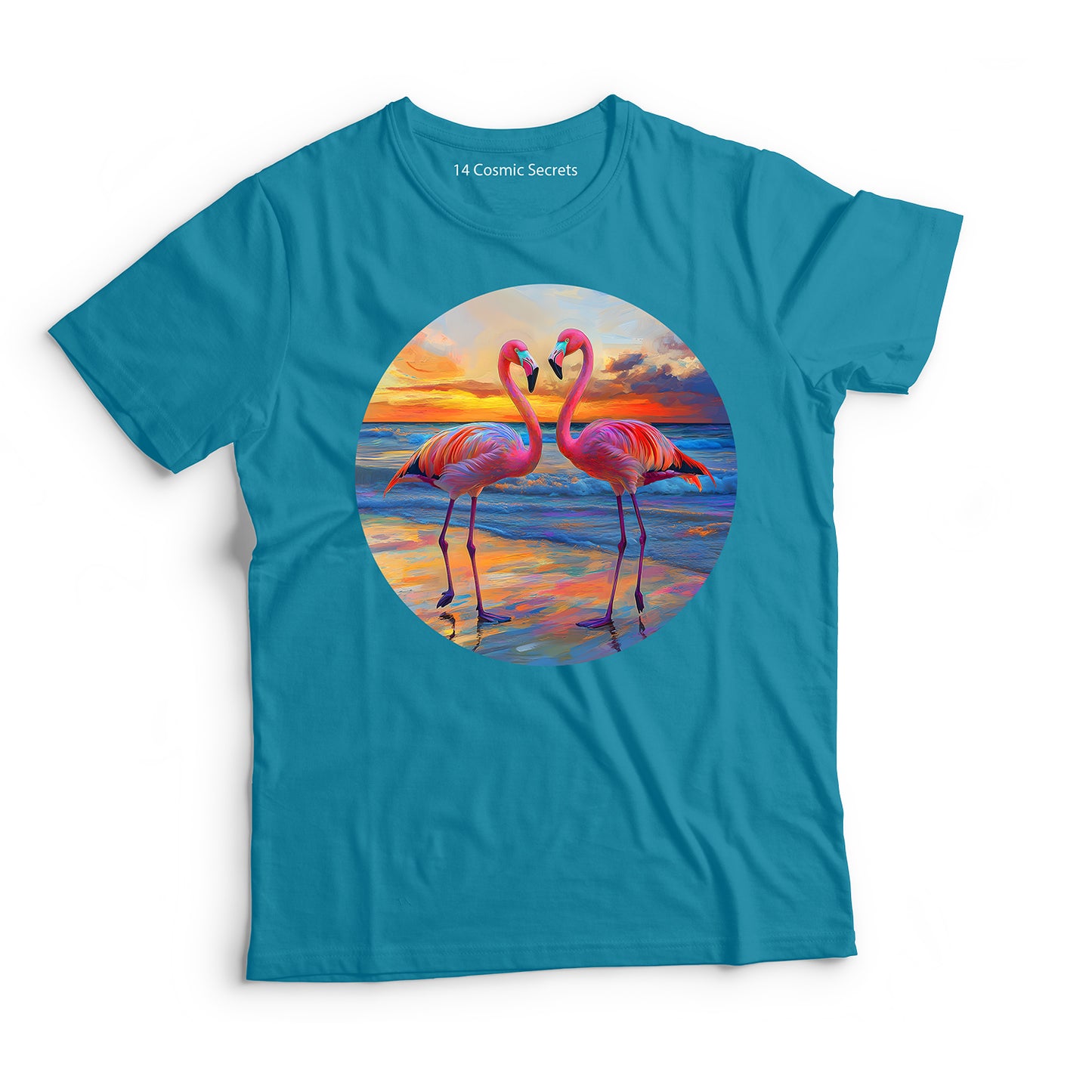 Flamingo T-Shirt for Kids Cotton Radiant Wild