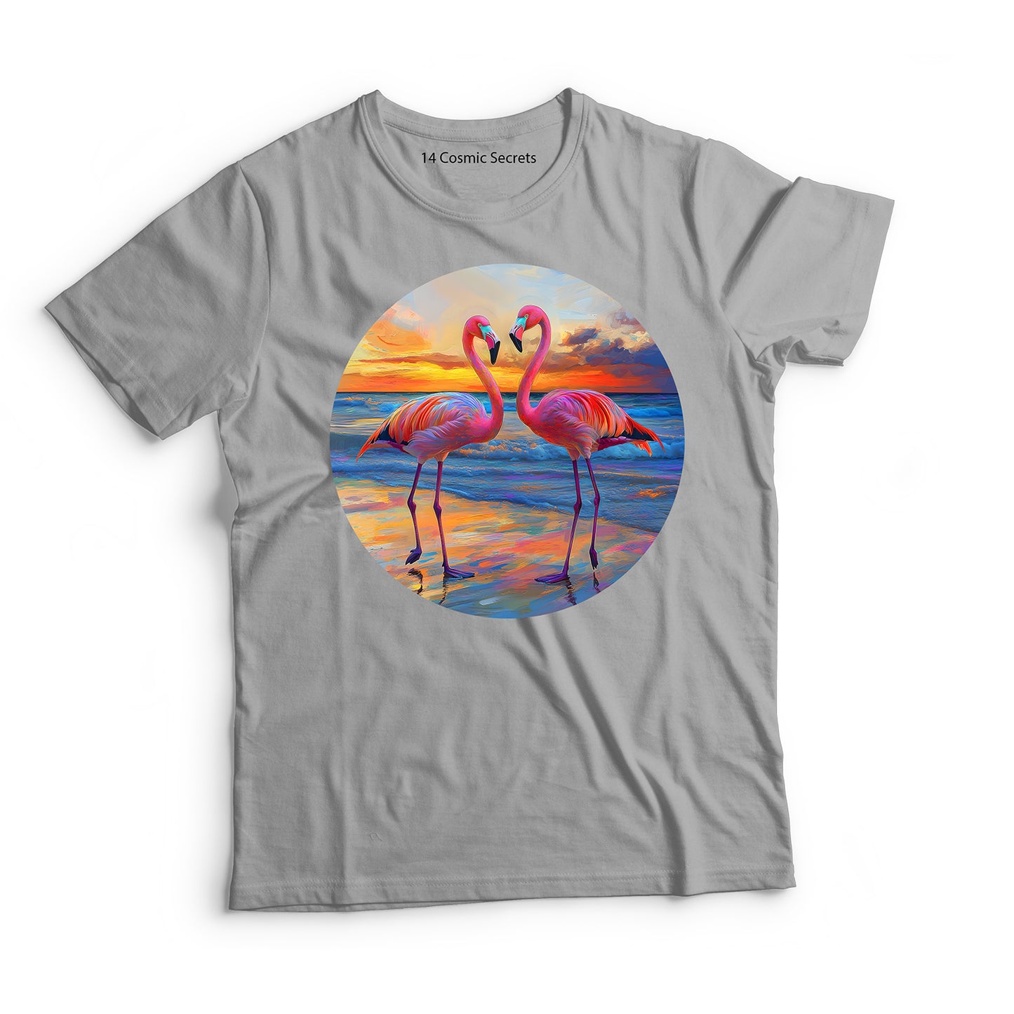 Flamingo T-Shirt for Kids Cotton Radiant Wild