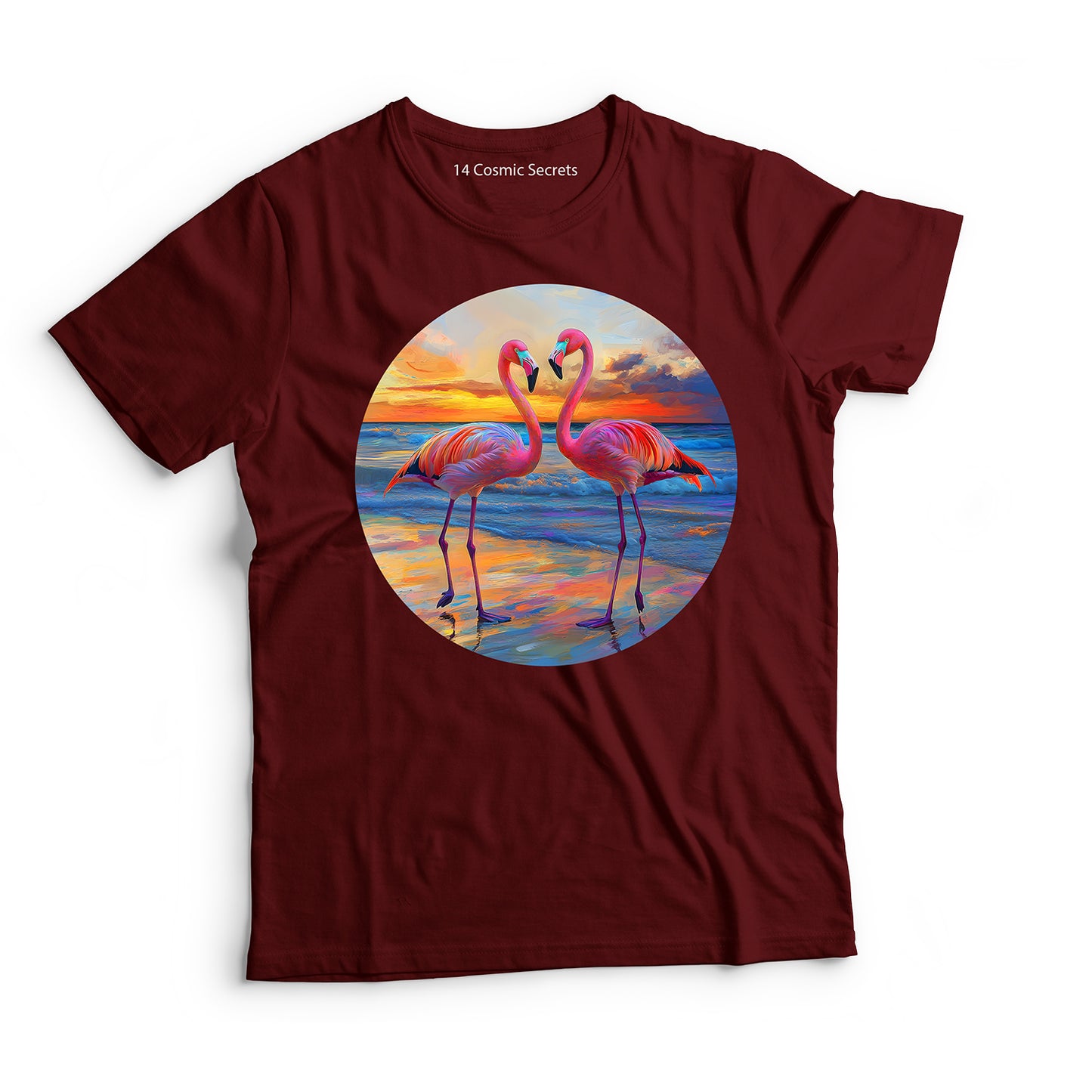 Flamingo T-Shirt for Kids Cotton Radiant Wild