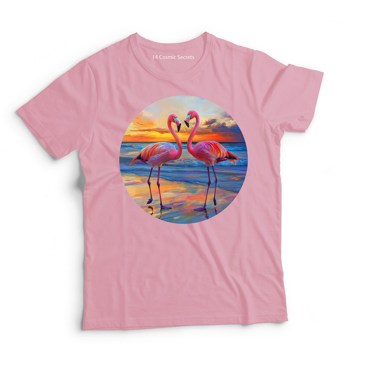 Flamingo T-Shirt for Kids Cotton Radiant Wild