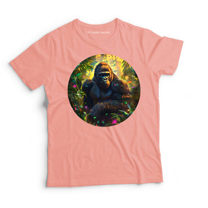 Gorilla T-Shirt for Women Cotton Bold Alpha